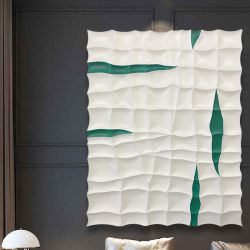 立体实木雕工艺画现代简约轻奢客厅玄关沙发背景墙装饰画挂画-C